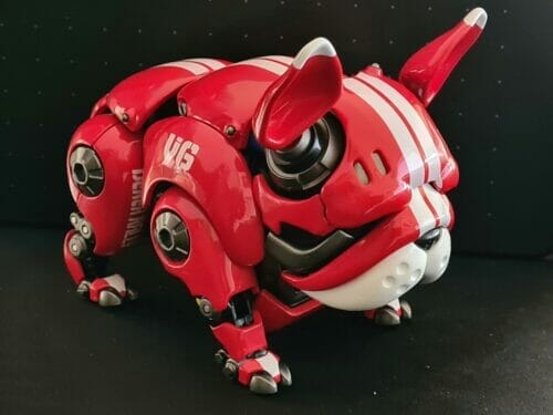 HWJ Rambler Cute Pet Mechanical Bulldog (Red Ver.) Figure photo review