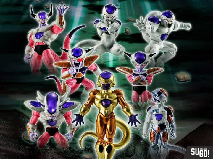 Bandai Spirits Dragon Ball Z High Grade Real Figure Frieza Complete Set ...