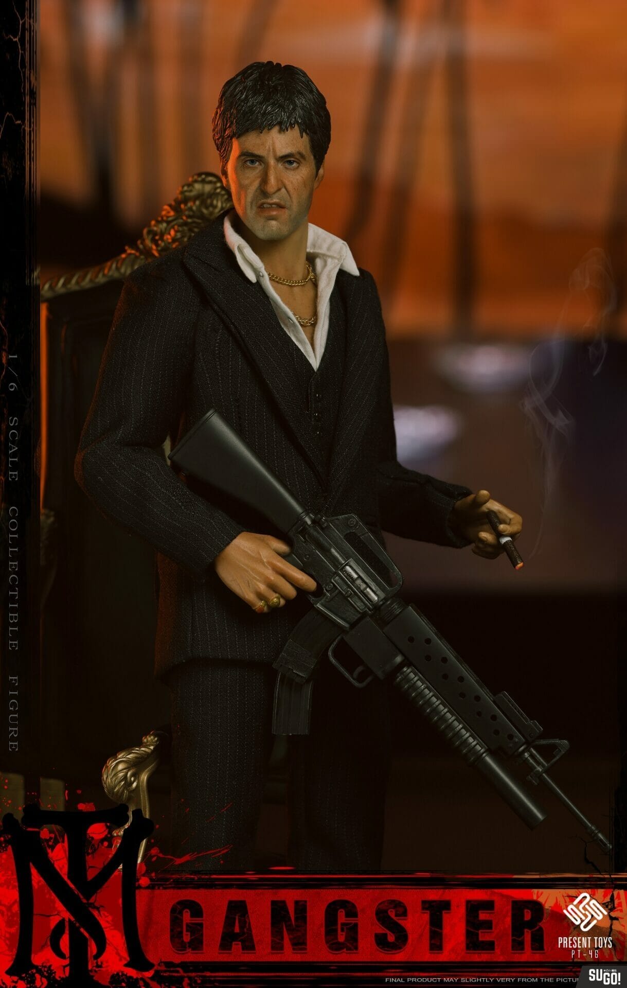 Present Toys Gangster 1/6 Scale Action Figure PT-10 - Sugo Toys ...