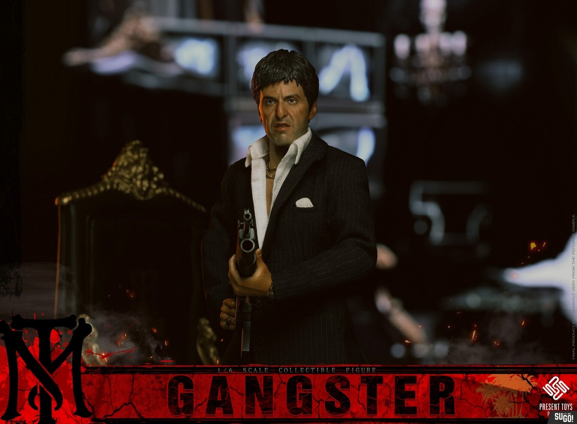 Present Toys Gangster 1/6 Scale Action Figure PT-10 - Sugo Toys ...