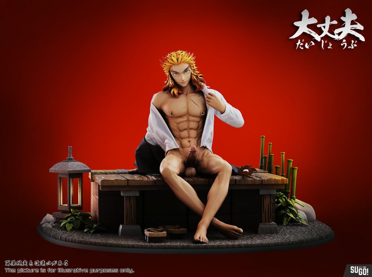 DZF Studio [18+] Demon Slayer Rengoku 16 GK Statue - Sugo Toys |  Australian Premium Collectable Store