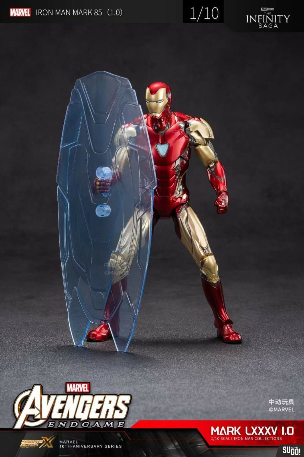 Action figures 2024 iron man