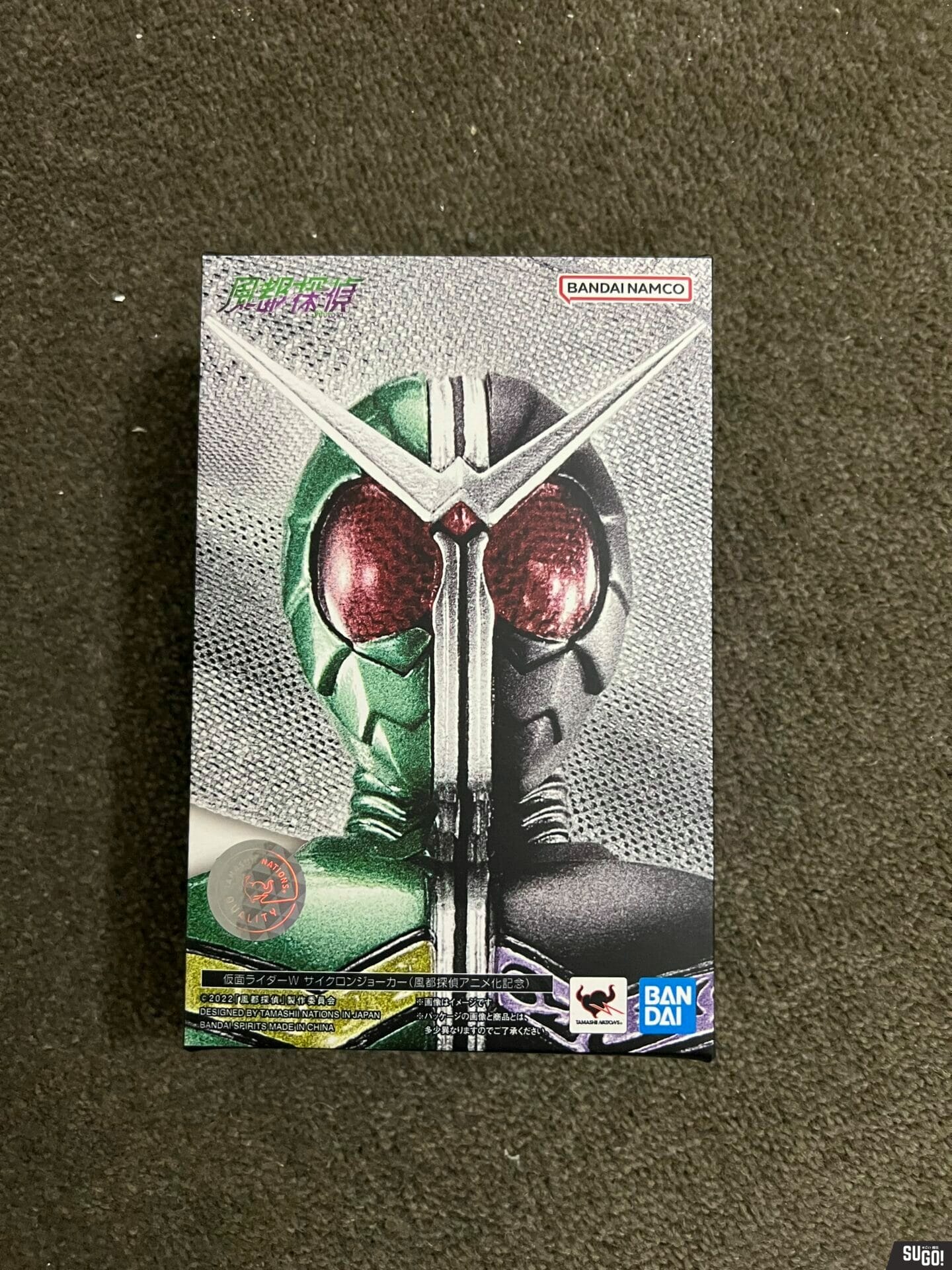 Bandai Spirits S.H.Figuarts (Shinkocchou Seihou) Kamen Rider Double Cyclone Joker Fuuto Tantei Anime Start Commemoration "Fuuto Tantei" Figure photo review