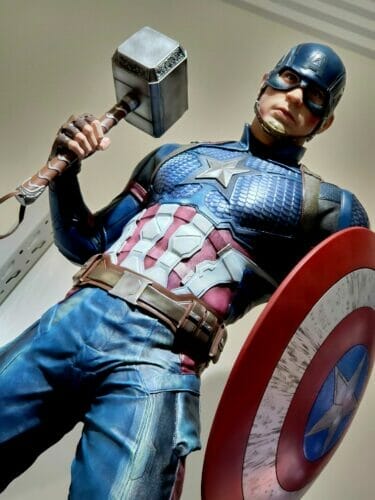 Queen Studios Marvel Captain America 1/2 Scale Statue photo review