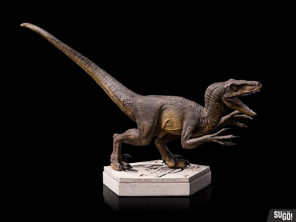 Iron Studios Jurassic Park Icons Velociraptor (A) Statue - Sugo Toys ...