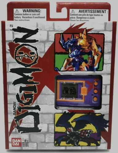 Bandai Digimon X Purple and Red Electronic Game (English Version) photo review