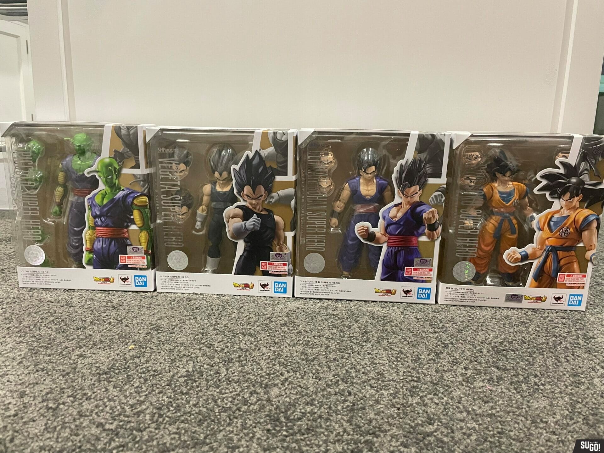 Bandai S.H.FIGUARTS Dragon Ball Movie Son Goku Super Hero SHF Action Figure photo review