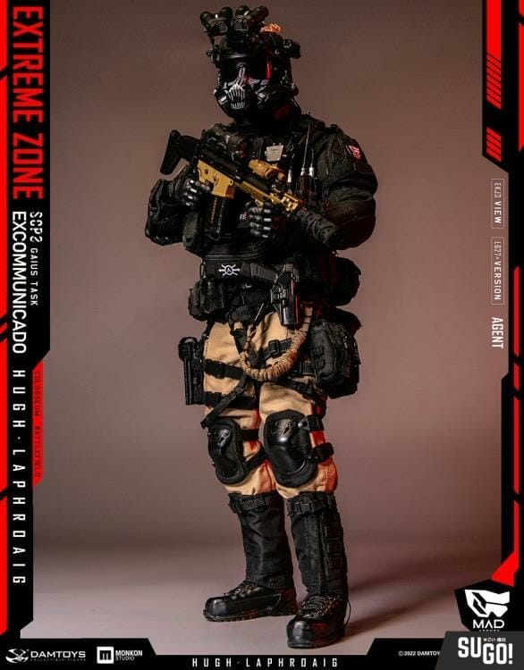 Damtoys Extreme Zone Agent Hugh Laphroaig 1/6 Scale Action Figure ...