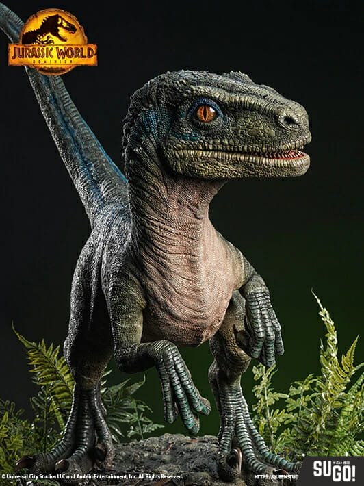 Queen Studios Jurassic World Life Size Beta Statue - Sugo Toys ...