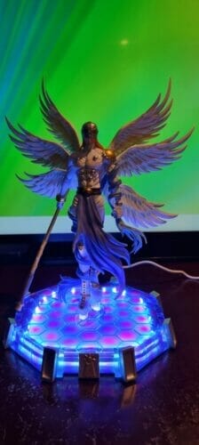 MIMAN Studio Digimon Angemon with LED GK Statue photo review