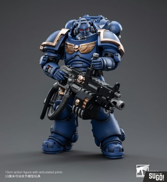 Joy Toy Warhammer 40000 Ultramarines Heavy Intercessor Nikos Phaetz 1/ ...