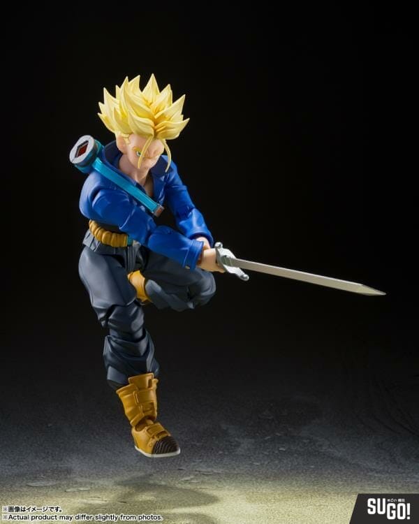 Bandai Spirits Dragon Ball Z S.H.Figuarts Super Saiyan Trunks (Boy from ...