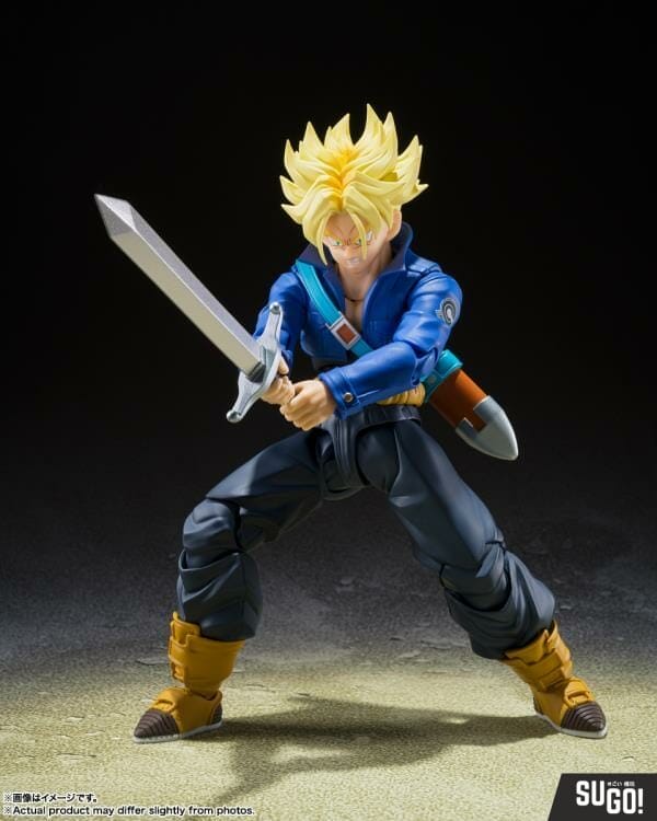 Bandai Spirits Dragon Ball Z S.H.Figuarts Super Saiyan Trunks (Boy from ...