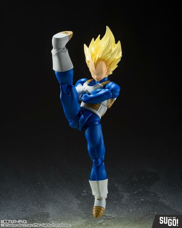 Bandai Spirits Dragon Ball Z S.H.Figuarts Super Saiyan Vegeta ...