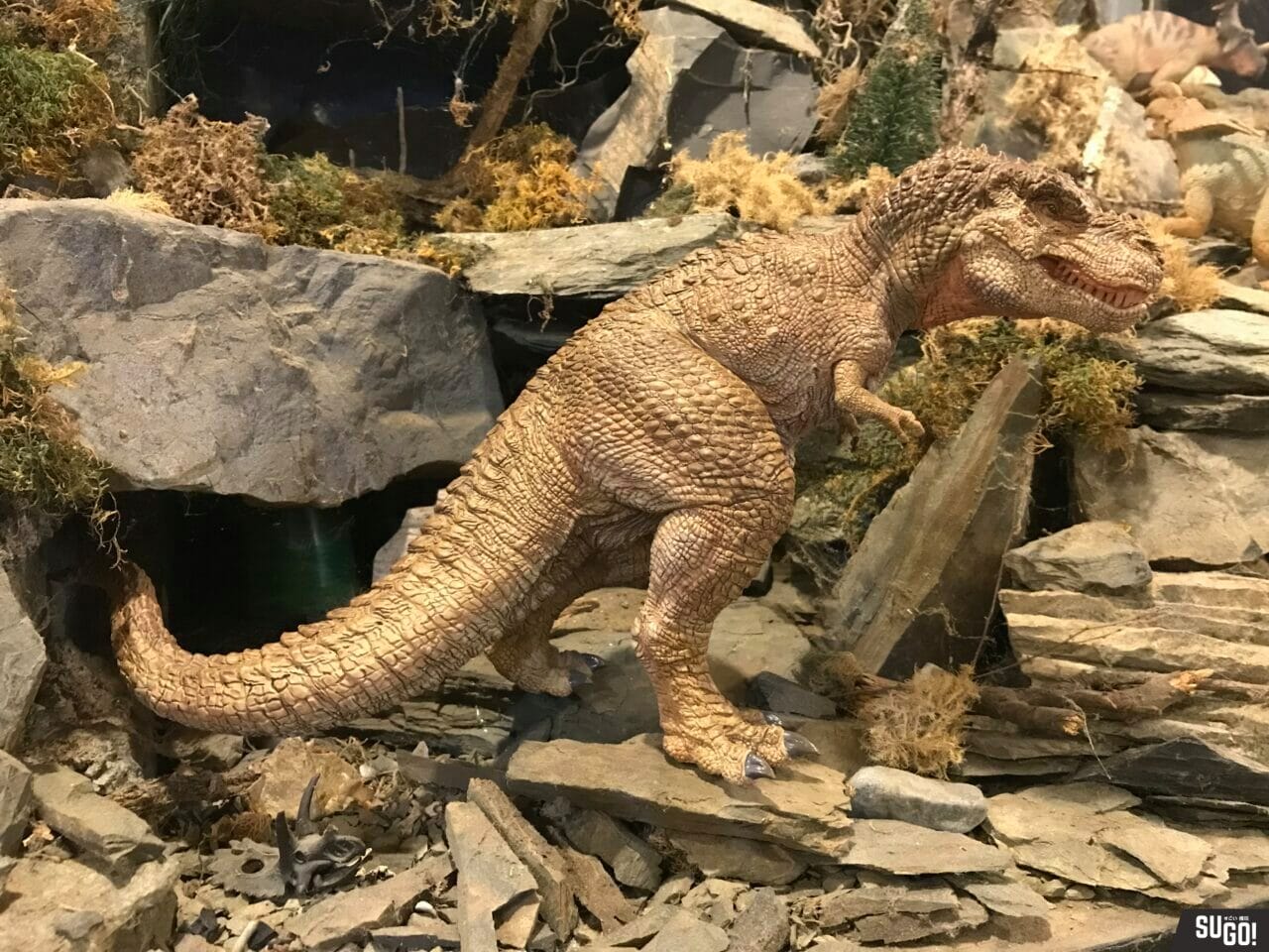 W-Dragon Classic Tyrannosaurus Rex Whitening Ver. 1/20 Dinosaur Model Toy photo review