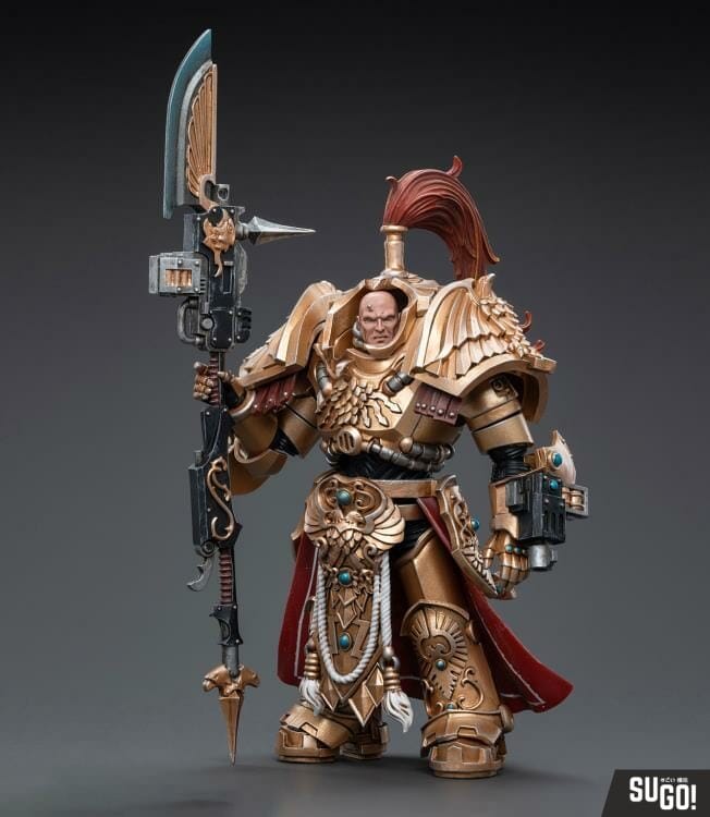 Joy Toy Warhammer 40K Adeptus Custodes Shield Captain in Allarus ...