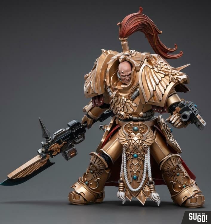 Joy Toy Warhammer 40K Adeptus Custodes Shield Captain in Allarus ...