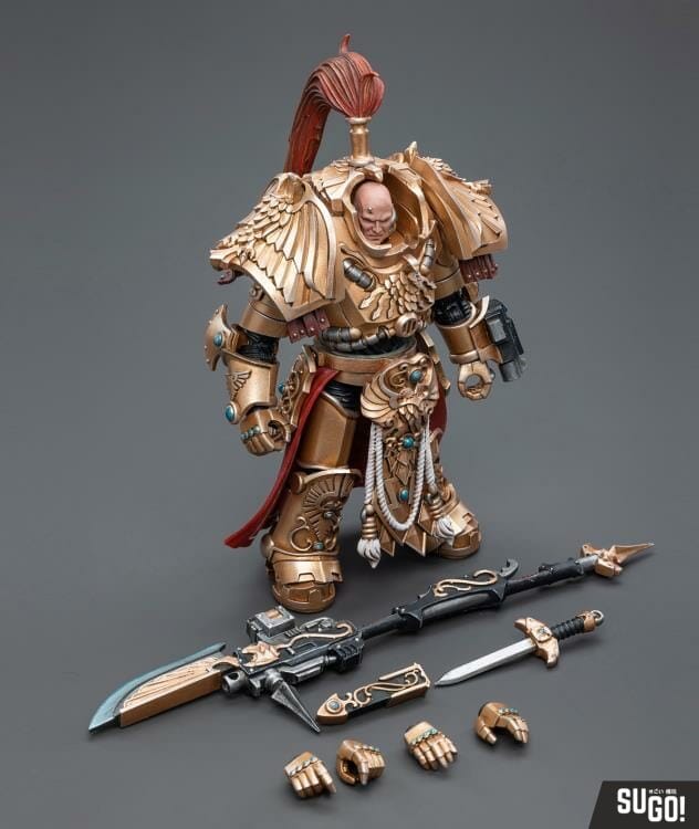 Joy Toy Warhammer 40K Adeptus Custodes Shield Captain in Allarus ...