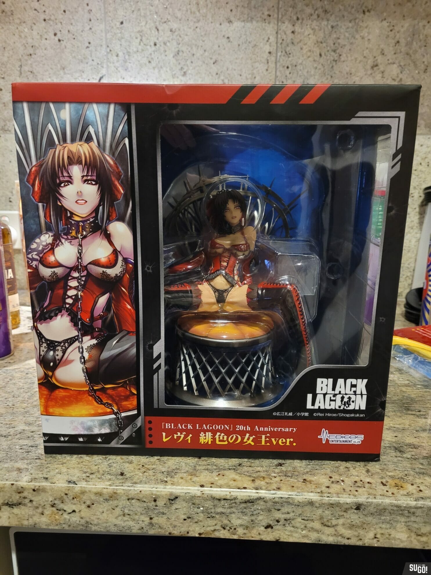 Medicos Black Lagoon Revy 20th Anniversary 1/7 Figure photo review
