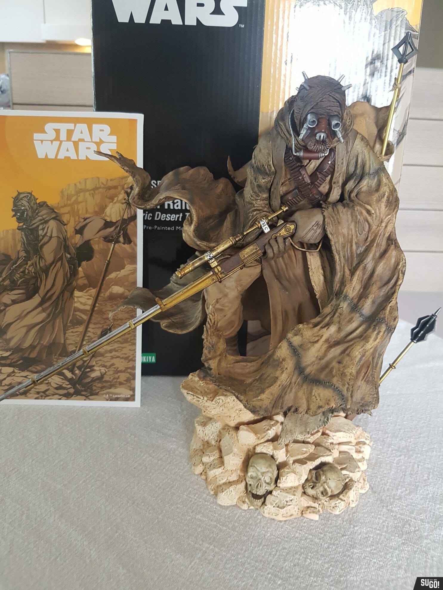 Kotobukiya Star Wars ARTFX Tusken Raider Barbaric Desert Tribe Artist Series Ver. 1/7 Statue photo review