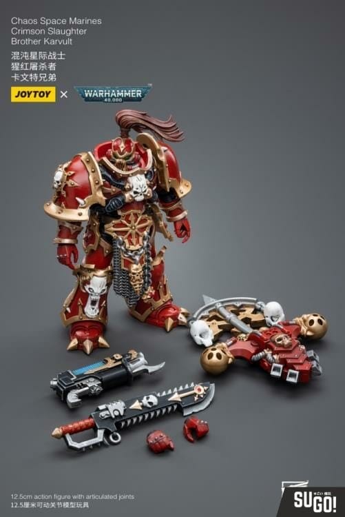 Joy Toy Warhammer 40K Chaos Space Marines Crimson Slaughter Brother