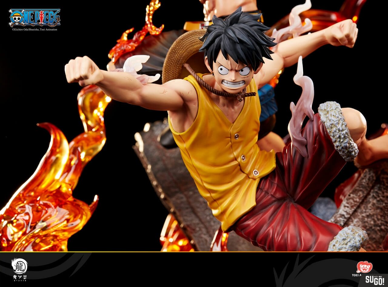 Ryu Studio One Piece Luffy & Ace 1/6 Licensed Statue - Sugo Toys ...