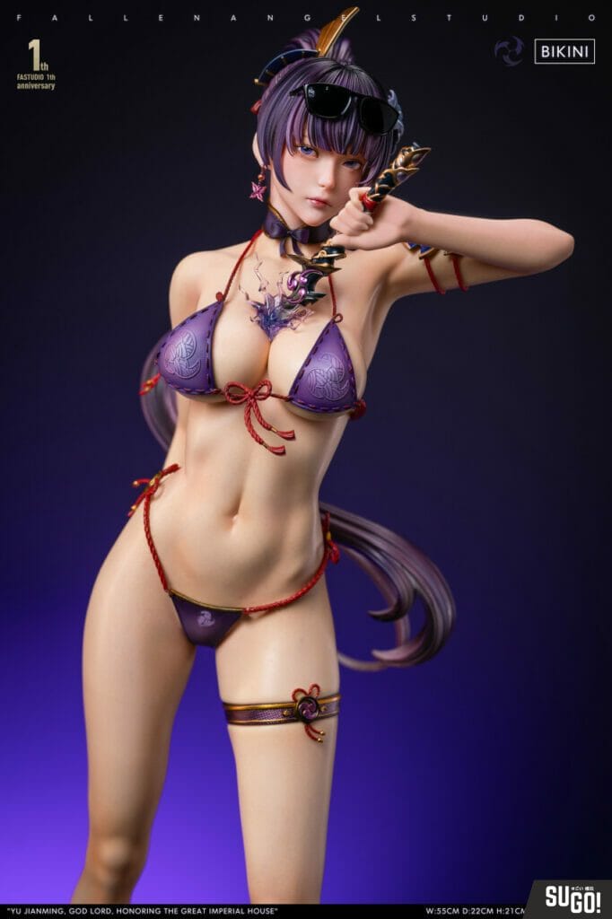 Figurine Raiden Shogun (Beelzebul) Genshin Impact - 36cm - PVC - GK