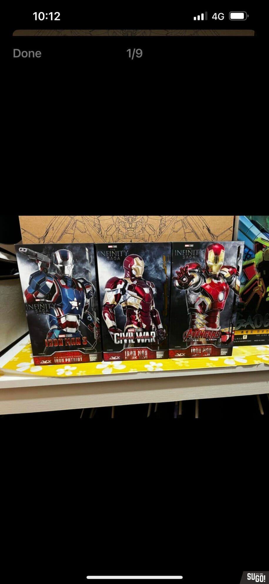 Threezero Avengers: Infinity Saga DLX Iron Patriot 1/12 Scale Figure [INTERNATIONAL SALE ONLY] photo review