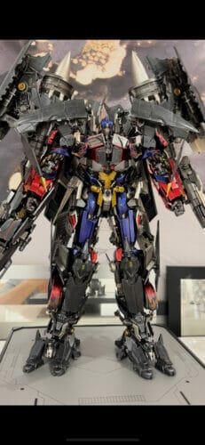 ThreeZero Transformers: Revenge of the Fallen Jetfire DLX Scale Collectible Figure 3Z0166 (Optimus Prime Not Included) [Battery Removed] photo review
