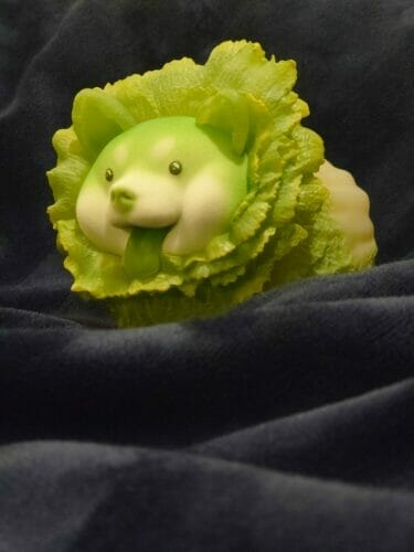 Taurus Workshop Vegetables Fairy Cabbage Dog Resin Figure photo review