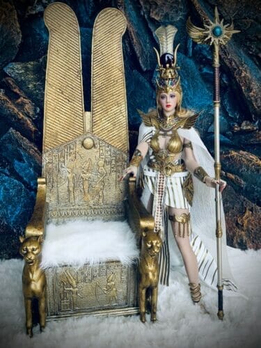 TBLeague Egyptian Throne (Golden) 1/6 Scale Accessory PL2022-198B photo review