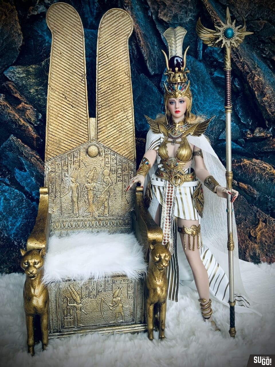 TBLeague Egyptian Throne (Golden) 1/6 Scale Accessory PL2022-198B photo review