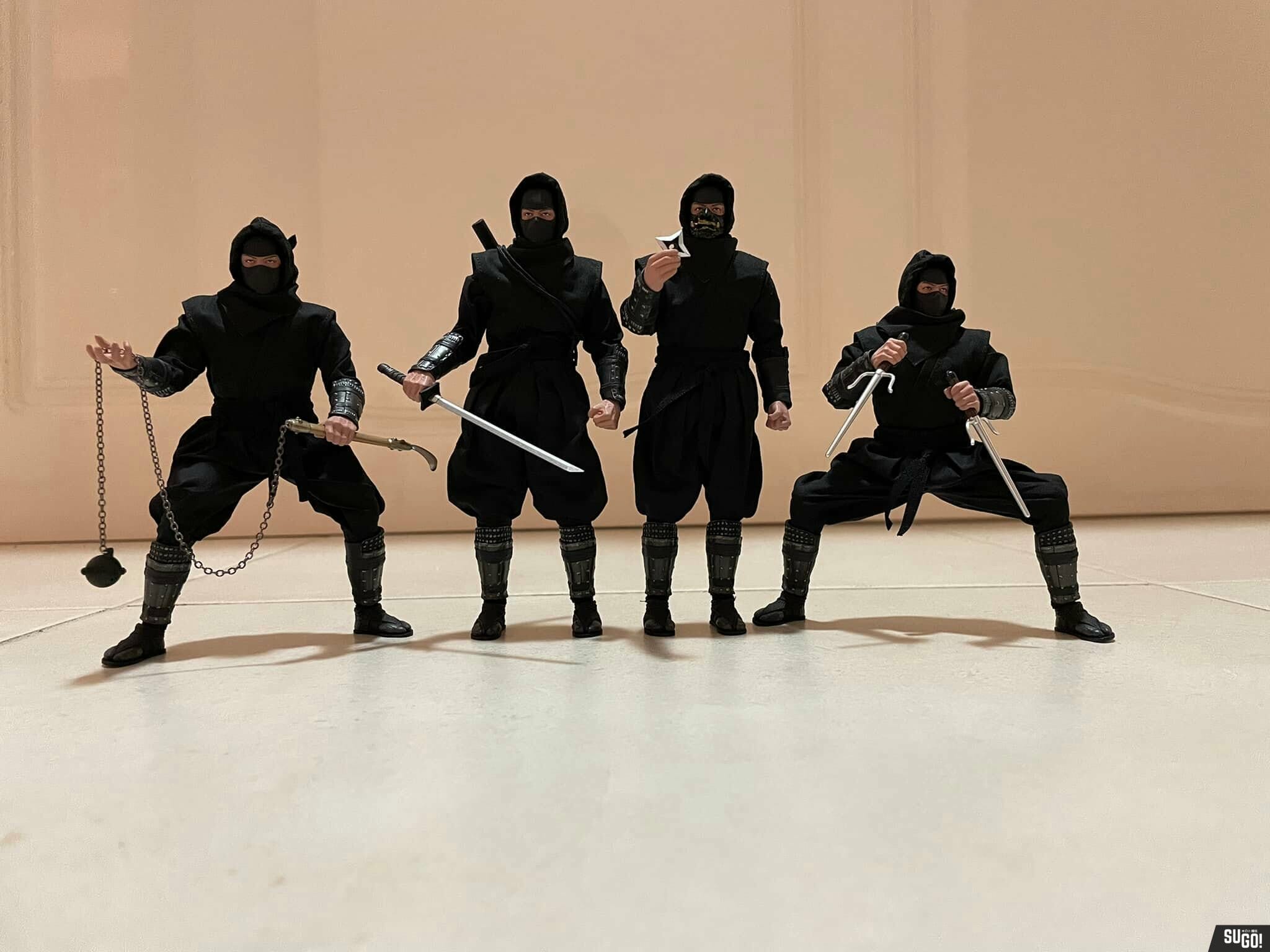 Black ninja action figures online