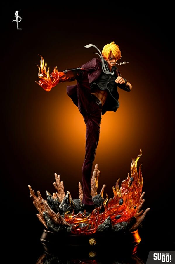 1/6 Scale One Piece Vinsmoke Sanji Resin Figure Model Hunter Fans Studio  InStock