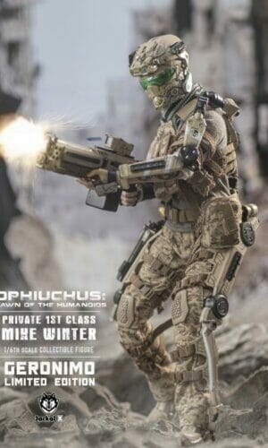 Jackal X Ophiuchus: Dawn of The Humanoids Private 1st Class Mike Winter  (Geronimo Ver.) 1/6 Scale Figure JX016 - Sugo Toys | Australian Premium  Collectable Store