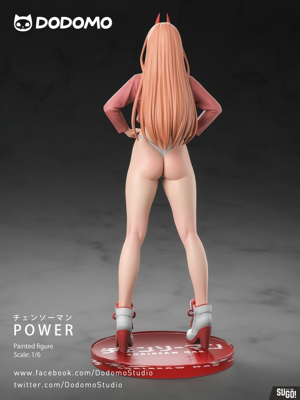 Dodomo Studio Chainsaw Man Power Gk Statue Sugo Toys