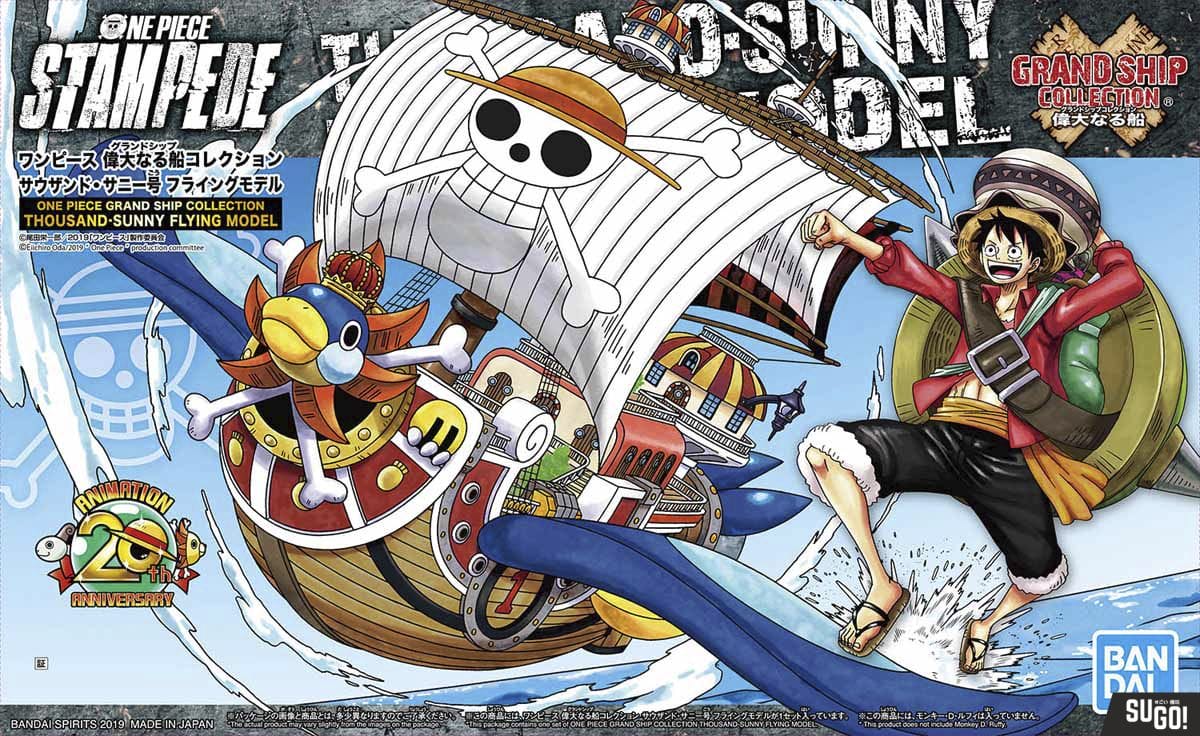 Bandai One Piece: Grand Ship Collection Thousand Sunny Flying Model Kit