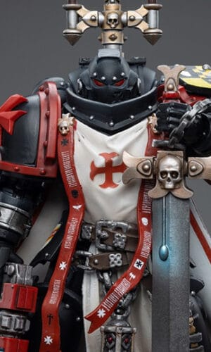 Joy Toy Warhammer 40k Black Templars Sword Brethren Brother Lombast 1/ ...