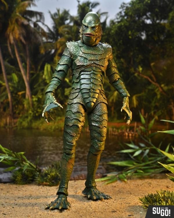 Neca Universal Monsters Ultimate Creature From The Black Lagoon (Color ...