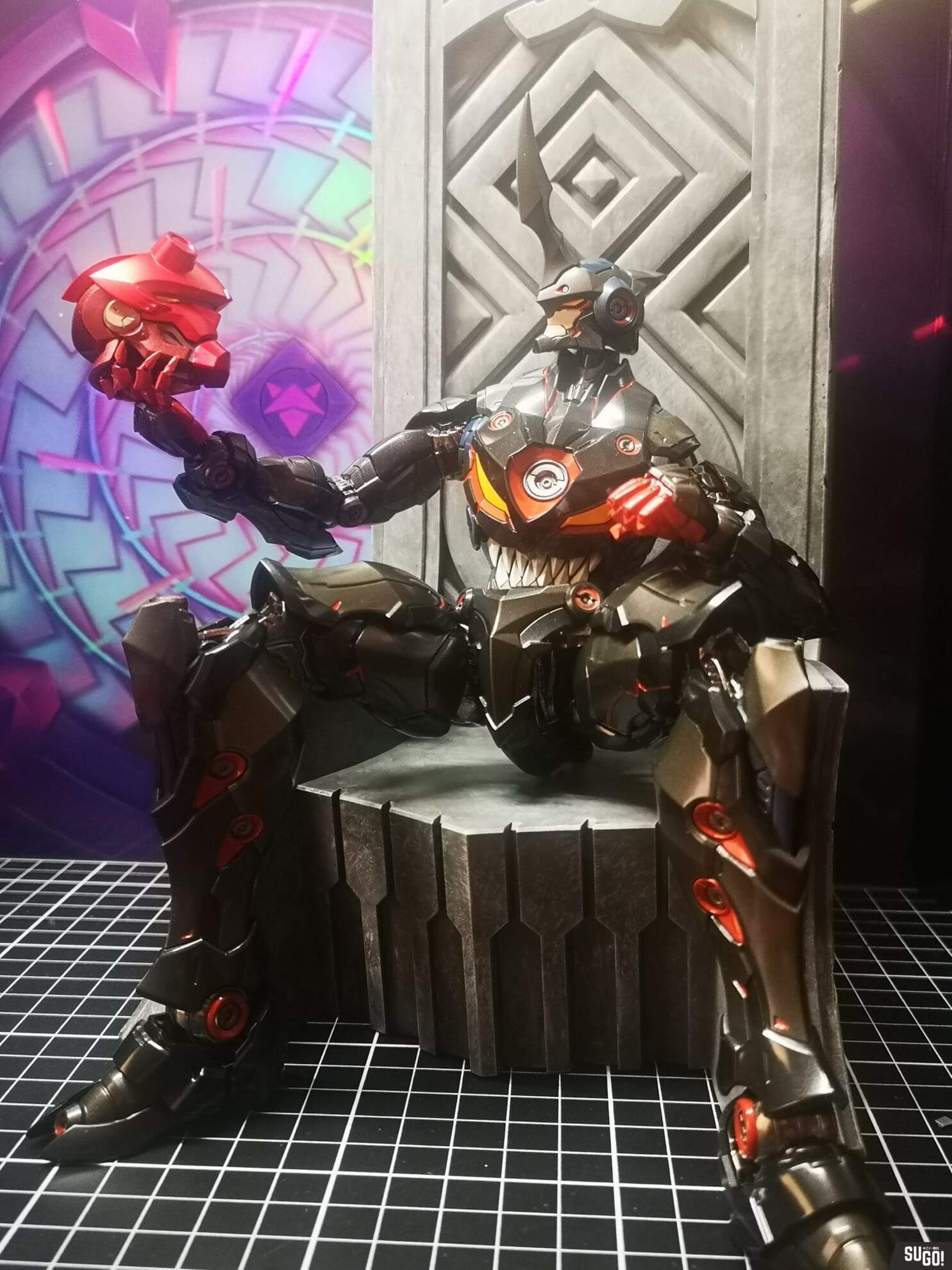 CCS Toys Tengen Toppa Gurren Lagann MORTAL MIND Lazengann Action Figure photo review