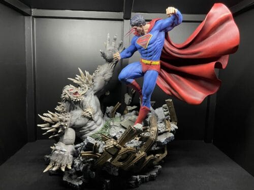 Prime 1 Studio DC Comics Ultimate  Museum Masterline Superman vs. Doomsday Deluxe 1/3 Scale Statue (With Bonus) UMMDC-05DXS photo review