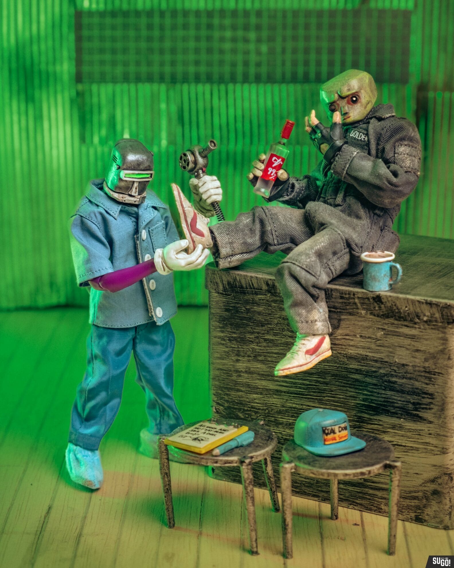 Damtoys Death Gas Station Service Commissioner Jack 1/12 Scale Figure PES026 photo review