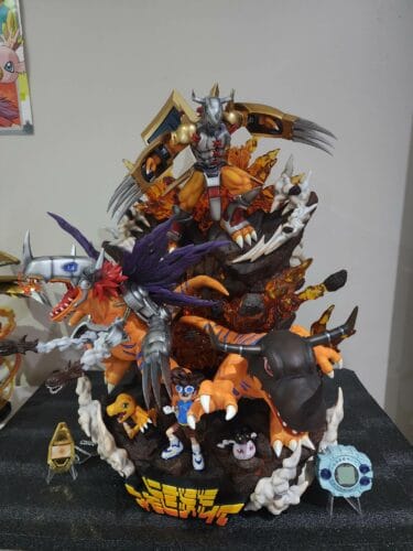 T-Rex Studio Digimon Greymon Evolutionary Chain Deluxe Ver. 58cm Statue photo review