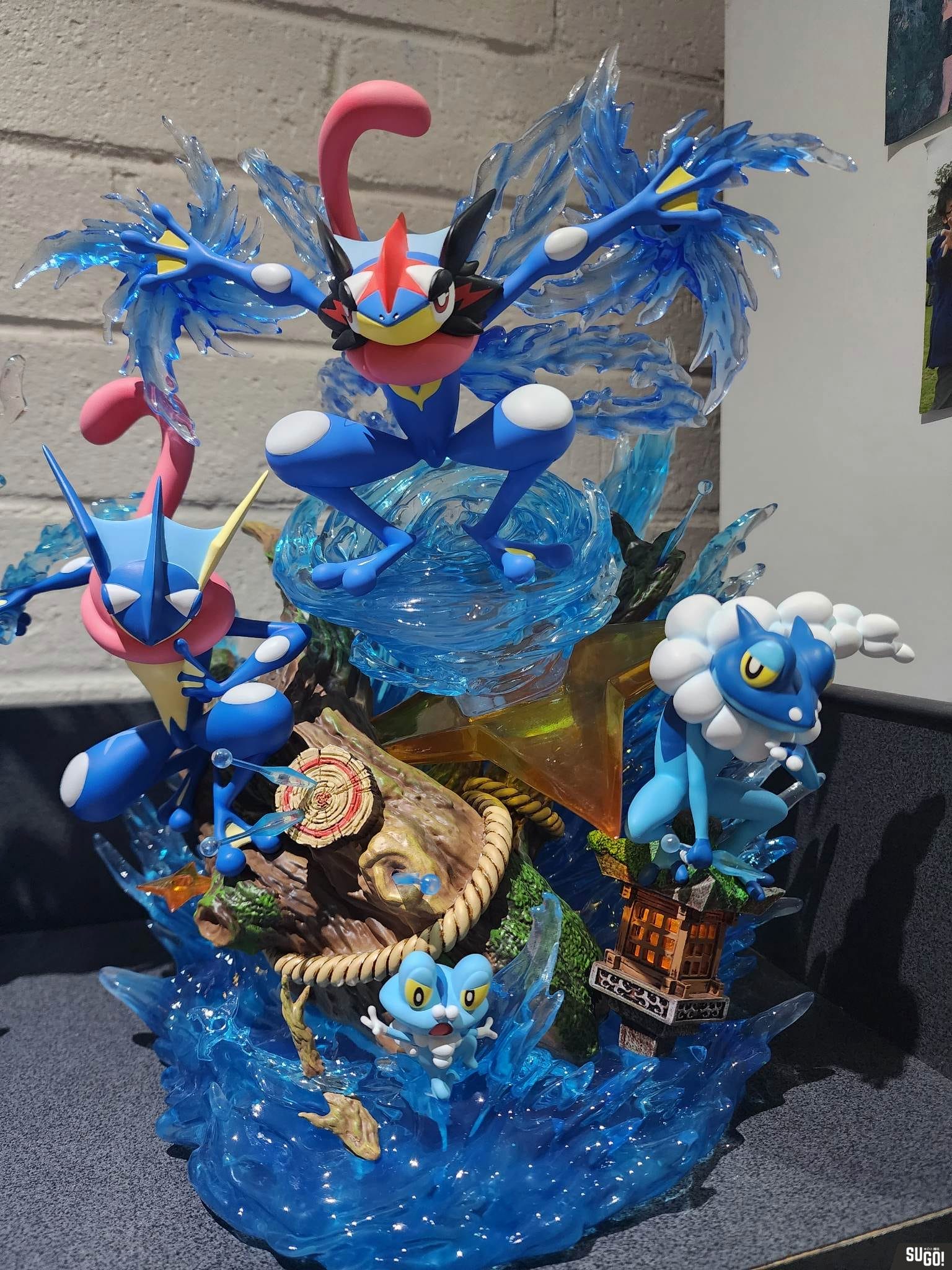 PPAP Studio Pokemon Greninja Evolution 32cm GK Statue Standard Ver. photo review