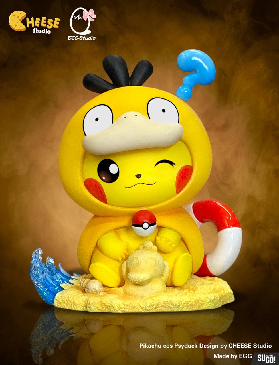 EGG Studio Pikachu Cos Psyduck GK Statue - Sugo Toys | Australian ...