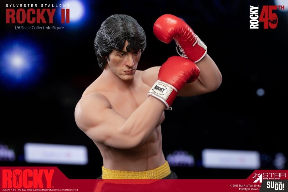 Star Ace Rocky II Rocky Balboa (2.0 Ver.) Deluxe 1/6 Scale Figure - Sugo  Toys