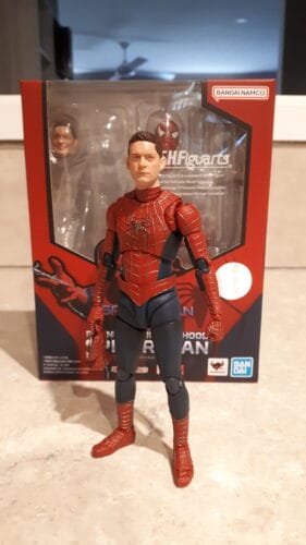 Bandai Spirits Spider-Man: No Way Home S.H.Figuarts The Friendly Neighborhood Spider-Man Figure photo review