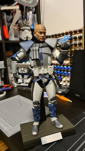 Hot Toys Star Wars: The Clone Wars TMS064 Clone Trooper Jesse 1/6 Scale Action Figure photo review