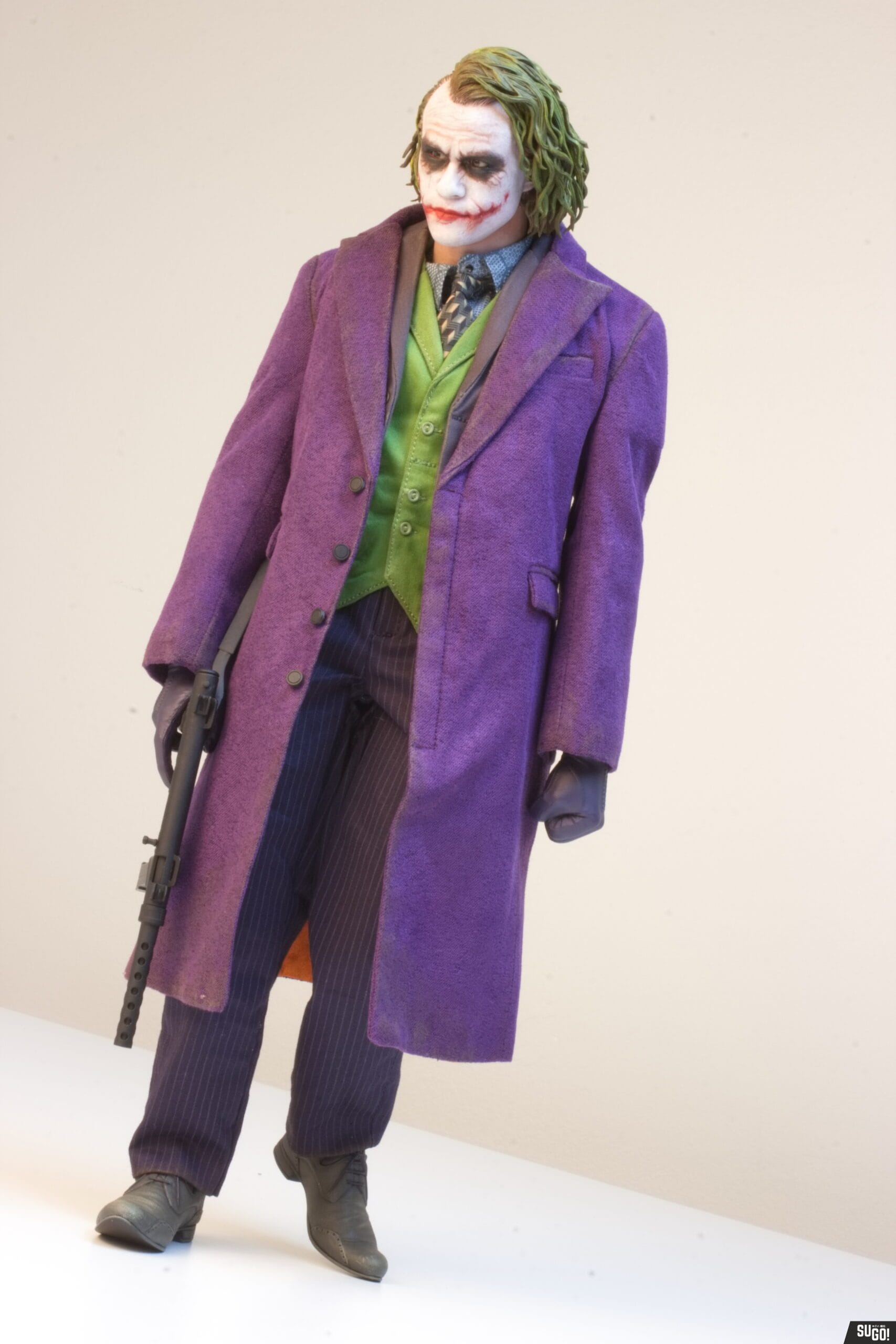 Queen Studios InArt The Dark Knight Joker (Heath Ledger) 1/6 Action Figure Twin Pack Sculpture Hair Ver. [with Bonus] photo review