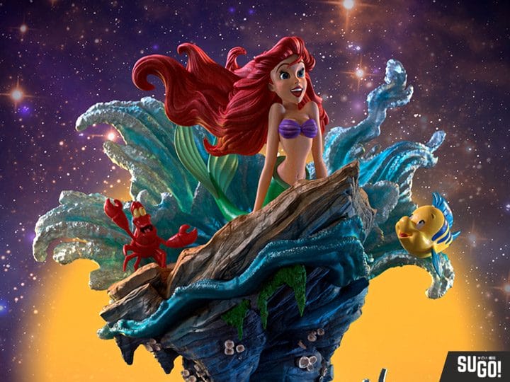 Iron Studios Disney The Little Mermaid Deluxe Art Scale Limited Edition 1/10 Statue